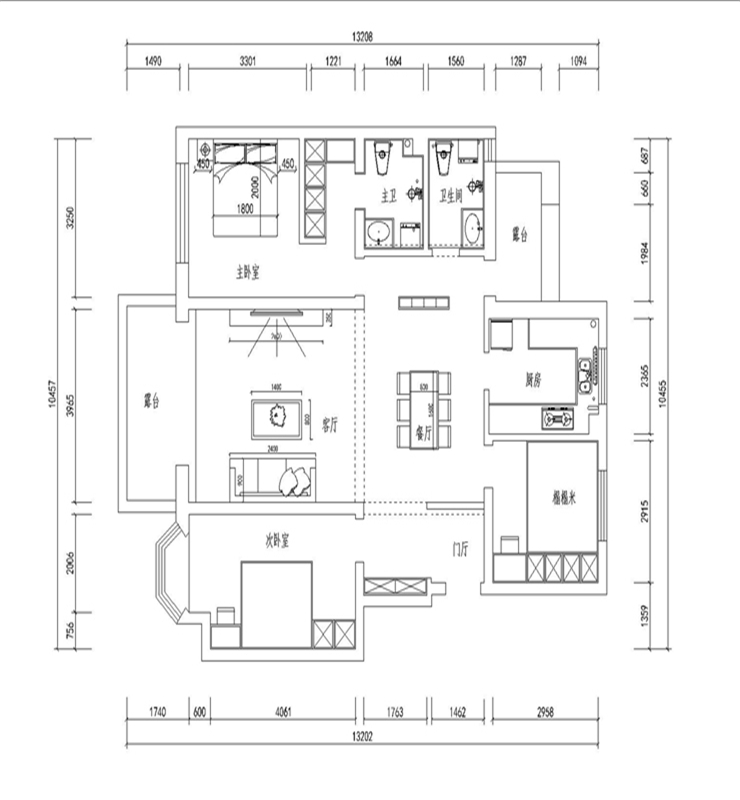 金地藝境-121平-現(xiàn)代風格-平面圖.jpg