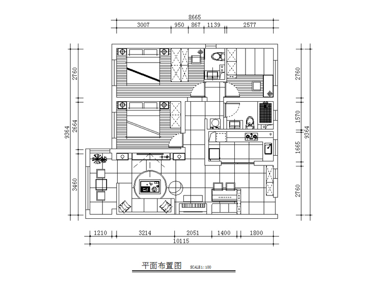 和平之門-113平-現(xiàn)代風格-平面圖.jpg