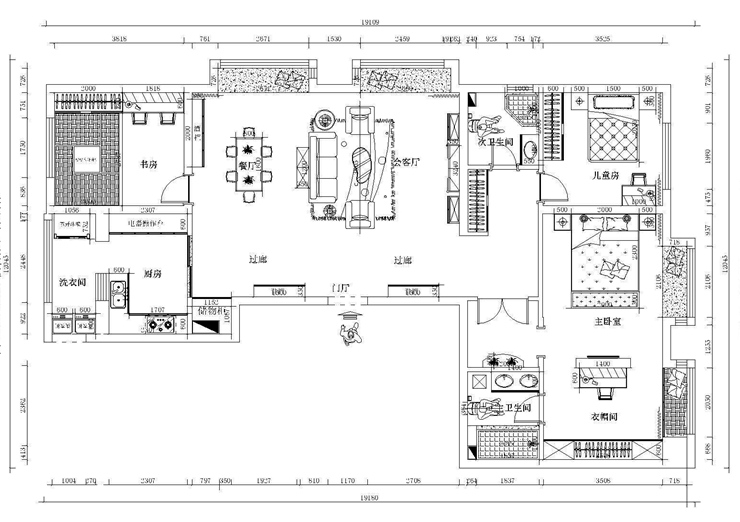 龍之夢暢園-185㎡-現(xiàn)代輕奢風格-平面圖.jpg