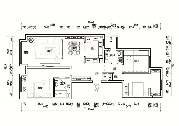 龍之夢暢園-143平-現(xiàn)代輕奢-平面圖.jpg