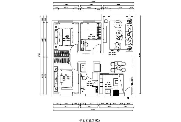 碧桂園太陽(yáng)城-106平-現(xiàn)代簡(jiǎn)約-平面布局圖.jpg