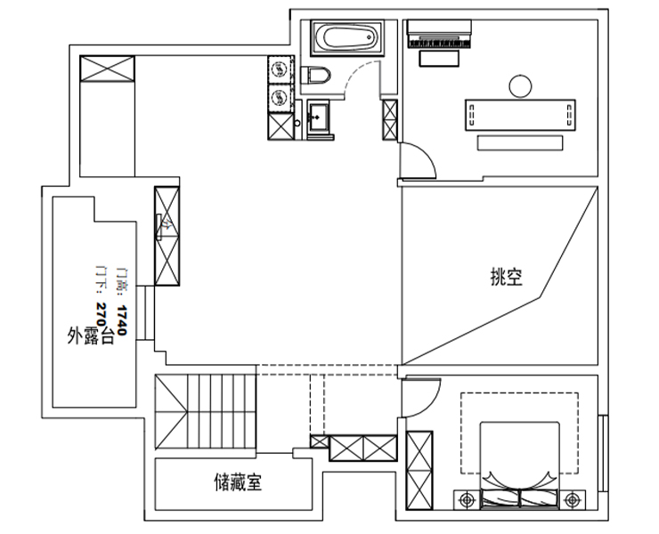 設計2部-肖婷婷-華潤公園九里-256平-現(xiàn)代輕奢-二層平面布置圖.jpg